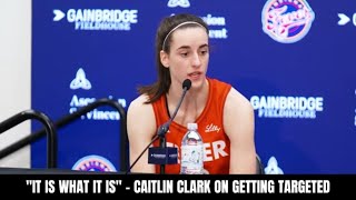 Caitlin Clark Knows Shes TARGETED By Other Teams caitlinclark [upl. by Arres]