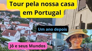 Tour pela nossa casa em Portugal  um ano depois Jô e seus Mundos [upl. by Robyn]