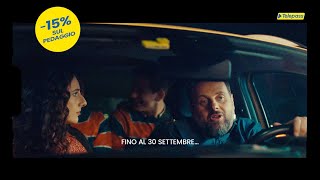 Con la promo estate Telepass Plus risparmi il 15 sui pedaggi estivi [upl. by Dugald]