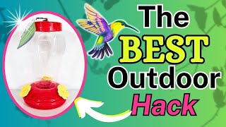 MUST SEE Hummingbird Feeder DIY Hack that Will Leave You AMAZED [upl. by Atima]