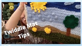 Tips on how to Crochet Twiddle Mats Muffs and Cannulas [upl. by Wershba]