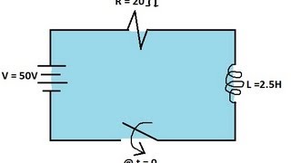 Physics 471 Inductance 4 of 8 The RL Circuit [upl. by Tteragram90]