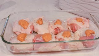 دجاج بالمايونيز والماء الغازي مشوي بالفرن chicken recipe with sparkling water [upl. by Willa105]