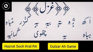 AkhCxeThBeiBu  Hazrat Soch Kral RA gulzarganie kashmir kashmirisufisong sufi love sufism [upl. by Yate]