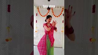 folk dance choreography Indian traditional dance easy stepRajasthani danceShishayoutubeshorts [upl. by Nitsyrc]