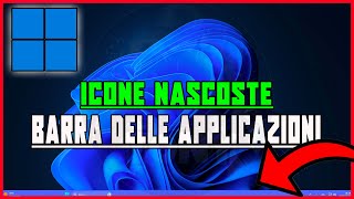 Come risolvere il problema delle icone che non si vedono sulla barra delle applicazioni  TASKBAR [upl. by Austina]