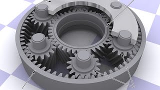 HOW IT WORKS Planetary Gears [upl. by Valda]