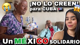 Mando COMIDA a CUBA 🇨🇺 desde México 🇲🇽 AYUDANDO a Cubanos en ESCASEZ😭​⁠ [upl. by Sorgalim571]