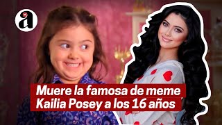 Muere Kaila Posey a los 16 años famosa por meme [upl. by Carolle624]