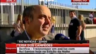 Adepto do Benfica descobre droga de Paulo Futre  Trabzonsporina [upl. by Johannessen477]