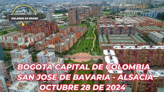 BOGOTA CAPITAL DE COLOMBIA  SAN JOSE DE BAVARIA  ALSACIA OCT 28 DE 2024 [upl. by Kisor]