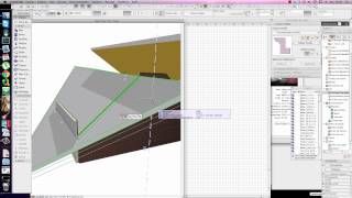 Tutorial archicad  Jonction toiture et mur pignon [upl. by Fawnia]