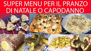 Menù del pranzo di Natale e Capodanno [upl. by Neron]