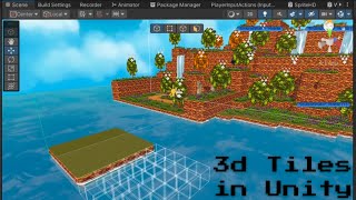 3d Tile Map Workflow in Unity in under 90 Seconds [upl. by Lodi]