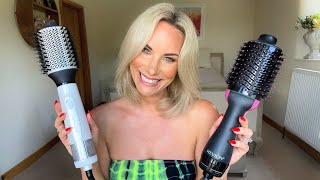 STILL THE BEST REVLON ONE STEP REVIEW REMINGTON COMPARED HYDRALUXE HOT AIR STYLER DRYER VOLUMISER [upl. by Ojibbob]