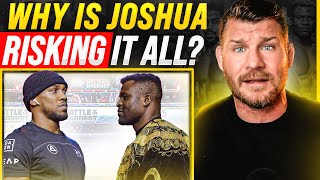 BISPING Why is Anthony Joshua TAKING HUGE RISK vs Francis Ngannou  Press Conference Reaction [upl. by Schulz]