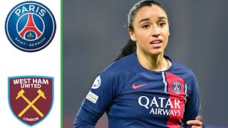 PSG vs West Ham  Highlights  Womens Friendly 29082024 [upl. by Alywt225]