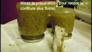 Confiture de Kiwi amp Pomme  Recette Maison inédite [upl. by Ulla]