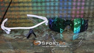 How To Interchange Your Oakley Radarlock Lens  SportRx [upl. by Emlen]