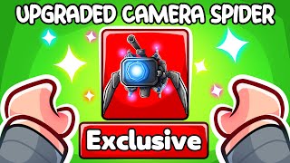 Unlocking 1 UPGRADED CAMERA SPIDER in Toilet Tower Defense [upl. by Amandy]