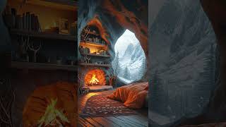 cozy cave winter sleeping relax atmosphere [upl. by Asital]