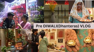 Dhanteras Vlog धनतेरस  Lights amp Decoration  Festival StartedDiwali Special [upl. by Errot160]