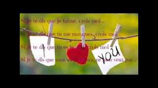 Tu Me Manques Chanson Dun amour perdu ♥ Paroles by RIK [upl. by Verbenia]