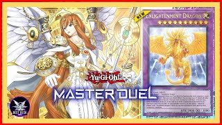 Bannish Anything Enlightenment Dragon LIGHTSWORN SUPPORT DECK  YuGiOh Master Duel MDPRO3 [upl. by Ennaj891]