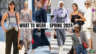 Top 10 Wearable Spring 2024 Fashion Trends [upl. by Fitting127]