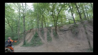 The Cliffs Insane Terrain Marseilles IL Dirt Bike hill Climbs [upl. by Till]