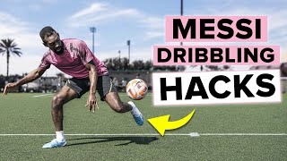 Learn easy dribbling hacks that Messi uses all the time [upl. by Wilbur]