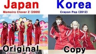 Crayon Pop plagiarism LUPIN III OPENING Vs Crayon POP Lonley Christmas [upl. by Gnad827]