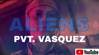 SCI FI ACTION SERIES  Aliens Movie  PVT Vasquez  Best Scenes [upl. by Ahiel]