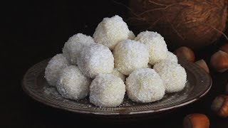 White Chocolate and Coconut Truffles Recipe [upl. by Anuat163]