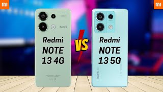 Redmi Note 13 4G vs Redmi Note 13 5G [upl. by Mimajneb]