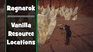 Ragnarok  Vanilla Resource Locations  Crystal  Oil  Pearls  Rare Flowers amp Mushrooms [upl. by Enyaz963]