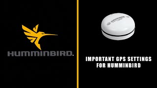 Important GPS Setting For Your Humminbird Unit [upl. by Erodoeht885]