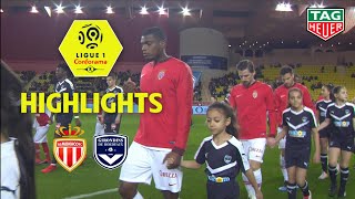 AS Monaco  Girondins de Bordeaux  11   Highlights  ASM  GdB  201819 [upl. by Yattirb]