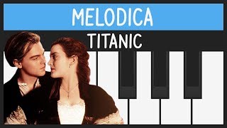 Titanic My Heart Will Go On  Melodica Tutorial [upl. by Meeki]