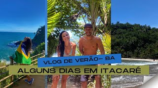 Vlog de Verão em Itacaré  BA [upl. by Ahsikin]