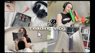 boy parts concerts amp recent reads 📖 monthly reading vlog [upl. by Irving]