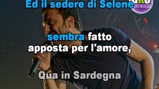 Cesare Cremonini Sardegna karaoke instrumental [upl. by Intihw429]