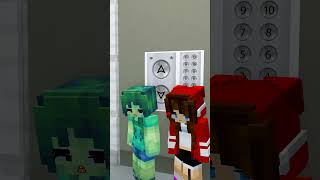 PoolaEvil Herobrine vs Smart Zombie Girl and JJsister BACKROOM 2 Water Park [upl. by Nithsa]