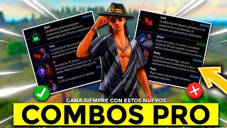 5 MEJORES COMBOS DE HABILIDADES FREE FIRE 🔥 Para clasificatoria y duelo de escuadras [upl. by Napra]