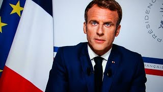 French President Emmanuel Macron addresses the nation on the Afghanistan crisis • FRANCE 24 [upl. by Yarazed]