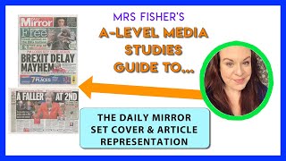 Alevel Media  Daily Mirror 2021 Representation [upl. by Anig74]