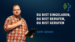 DU BIST EINGELADEN DU BIST BERUFEN DU BIST GERUFEN  JORIN JANSEN [upl. by Hobart261]