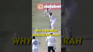 आखिर Jasprit Bumrah Test Cricket में Virat Kohli को Bowling क्यों कर रहे है  jaspritbumrah virat [upl. by Cardinal]