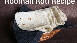 RumaliRoomali Roti Recipe [upl. by Ybok]