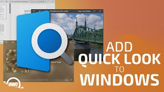 How to Add the Macs Quick Look File Preview Feature to a Windows PC [upl. by Irvine411]